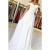 Import Fashion White Off-Shoulder Maxi Evening Bridesmaid Wedding Dress from China