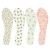 Import Fashion women high heels pad custom printed logo or design super thin pu removable insoles from China
