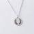 Import Fashionable 2021 New DIY 20mm Disc Pendant Accessories Stainless Steel Laser Customizable Leaf Necklace from China