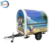 Fashionable mobile ice cream/ coffee/hamburger trailer YG-LC-01S for sale