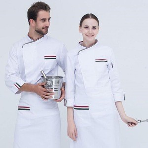 Fashional Style Custom Professional Restaurant Chef Clothes Uniform