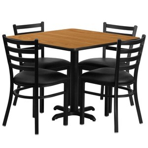 Fast food chinese furniture set cheap metal iron restaurant tables and chairs