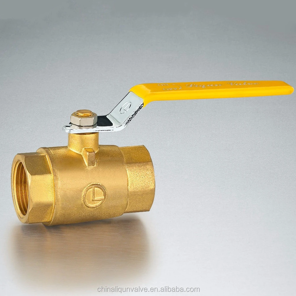 female thread intermediate brass ball valve
