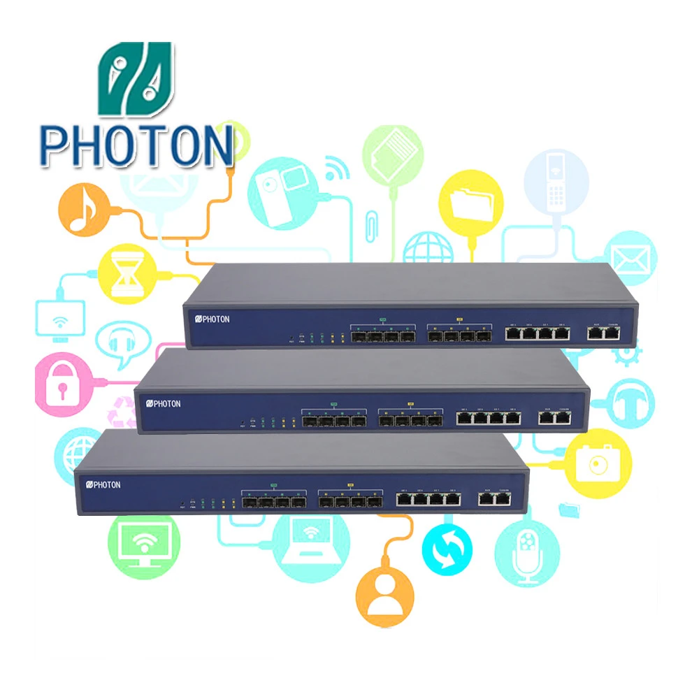 Fiber Optic Equipment Layer3 4pon ports GEPON OLT PTF3604E