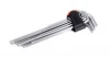 Fixman 10 PC CR-V Steel  Satin Finish Medium Long Metric Hex Keys Set  Allen Keys Set Ball Head  for Automotive Household