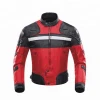 Flashing lights cropped motorbike protective led luminous strip jacket with competitive price for sale
