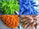 Flexible chenille Duster, Extendable steel duster, Colorful Cleaning Duster