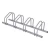 Import Floor Stand Parking Garage Storage Organizer Cycling Rack 4 Bike Rack Bicycle bike stand from China