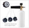 Foam Cannon Snow Foam Lance Pressure Washer car Wash Quick Release Adjustable 1/4" Fitting Male