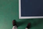 Foldable leg cheap indoor modern table tennis table