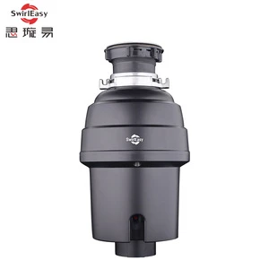 Food waste disposer 3/4HP continuous feed with power cord garbage disposal