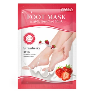 Foot Peel Mask Exfoliating Treatment Feet Skin Callus Removal nourishing exfoliating foot strawberry milk mask