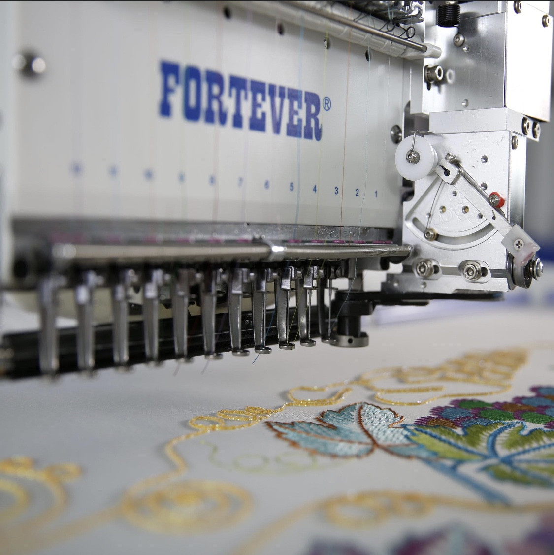 Buy Fortever Automatic Computerized Embroidery Machine Ft-700*1200mm ...