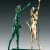 Import foundry Art Garden Theme Park Metal Copper Craft Statue Bronze Salvador Dali Clock Sculpture from China