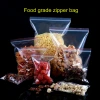 Free Sample 14*20CM PE Transparent Ziplock Bag/Poly Bag/Single Layer Plastic Pouch