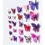 Import Free shipping PVC 3d Butterfly wall decor cute Butterflies wall stickers art Decals home Decoration from China