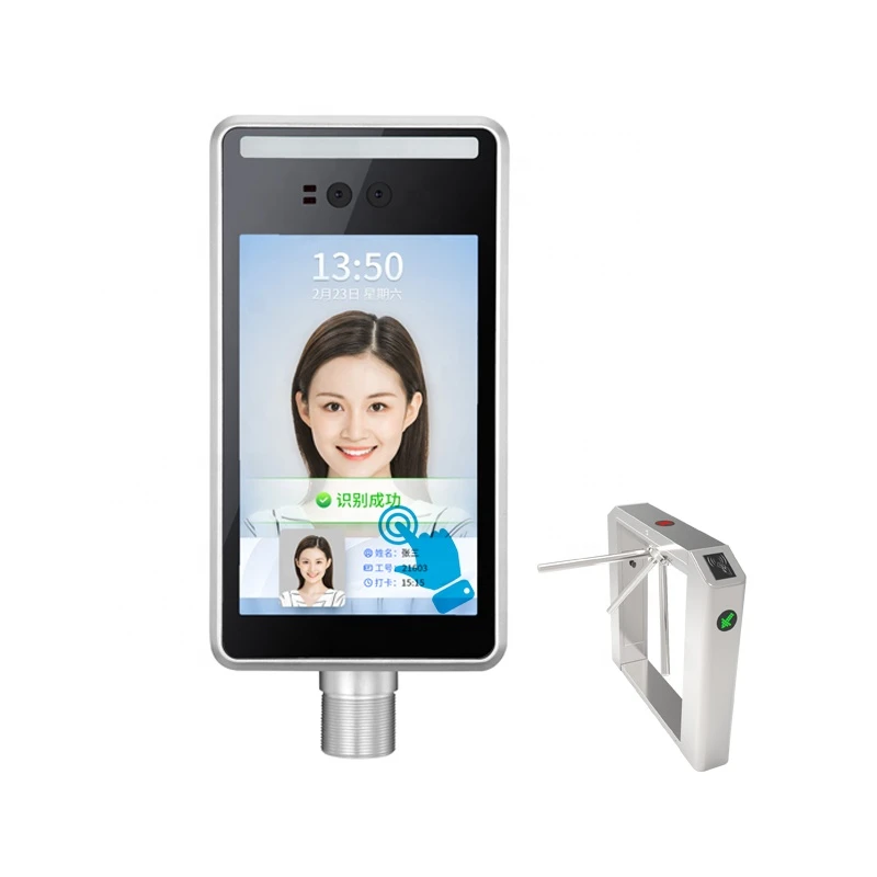 Free Web Software HTTP touch-screen Biometric Access Control Time Attendance Face Recognition