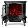 Freestanding Electric stove 3-sided open design for full view