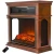 Freestanding led master flame electric fireplace tv stand