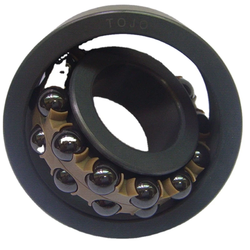 full ceramic Si3N4 1206/C3 PTFE cage self-aligning ball bearing