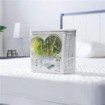 Full Waterproof Bamboo Mattress Protector Zippered-360 Top Removable Mattress Encasement-Cooling Mattress Cover