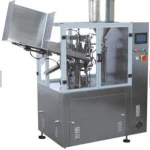 Fully automatic aluminum tube shoes polish cream filling and sealing machine