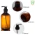 Import Fuyun amber empty 300ml shampoo bottles plastic lotion pump bottles from China