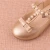 Import G10001A fashion pearl design girls kids children casual shoes from China