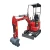 Import Garden machinery mini digger excavator 1 ton for farm/construction from China