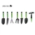 Import Garden Planting Digging Care Good Looking Powder Coating Non-Slip Handle Hand Fork from China