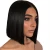 Import GD 100% human hair grade 10a peruvian bob wig ,  100% virgin cuticle aligned short bob wig hair , virgin remy front lace wig from China