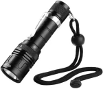 Genwiss Dive Light, Diving Flashlight Underwater Lights Scuba Diving Flashlight, 1080 Lumens Underwater100M Flashlight for Divin