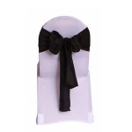 gift ribbon big bows for banquet chair covers Sash Patterns for sale
