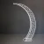 Import Gold Metal Backyard Garden Arch With Gate Door Decoration Wedding Arch from China
