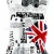 Import Golf club headcovers Driver  British National flag NRC Golf wood head cover from China