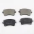 Import Golf Q5  Brake pads Metal-less all-ceramic Disc brake pads 9258/D1760/D1761/D1456/D1322/D1386 from China