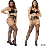 good quality black netted off shoulder open up bodystocking ladies body stocking  silk stockings