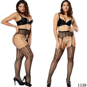 Good quality Black Netted Off Shoulder Open Up Bodystocking ladies body stocking sexy silk stockings