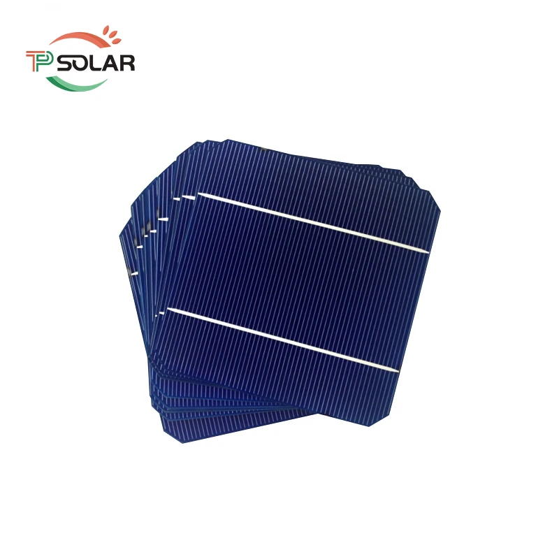 Good quality energy-saving 156.75*156.75mm 2bb 3bb 4bb 5bb 6bb 9bb 12bb mono solar cell pv cells for solar panels