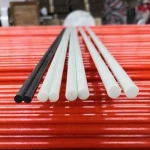 Green fiberglass FRP Tent pole rod