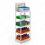 Import Grocery Store Milk Bottle Display Shelf POP Promotional Free Standing Honey Jar Display Stand Rack from China