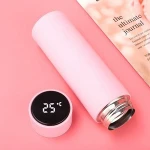 Guangzhou LED screen touch 320ml double wall stainless steel thermos vacuum flask smart cup with temperature display