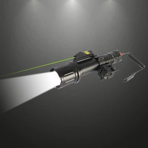 gun accessories ar-15 hunting torch light with green laser gun sight