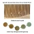 Import Hair Comb for Detangling combs No Static Natural Wooden Sandalwood Comb for Women and Men from China