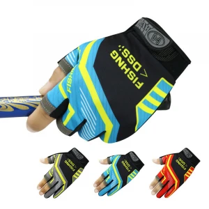 Half Fingers Anti-slip Fishing Gloves Hiking Cycling Motorcycle Mittens Sports Gear Gloves
