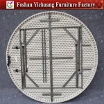 Half Plastic Folding Round Table for Wedding YC-T09-02