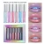 Import HANDAIYAN 6 Pcs Makeup Lip Gloss Gift kit Long Lasting Shimmer Lip Tint Nutritious Moisturizer Liquid Lipstick from China