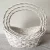 Import Handcraft oval shape  wicker flower basket with large handle from China