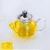 Import Handmade High Borosilicate 500ml Clear Glass Teapot Set Custom Tea Pot Glass With Infuser from China