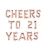 Import Happy 21st Birthday Alloy Rhinestone 21st Birthday Crown Tiara For 21st Birthday Decorations from China